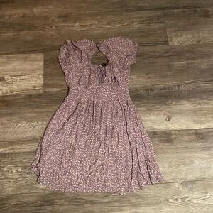 Forever 21 dress pink, purple, white.